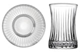 Paşabahçe Elysia Çay Bardağı Çay Takımı Seti 12 Parça -Riva Çay Tabaklı-6 Kişili