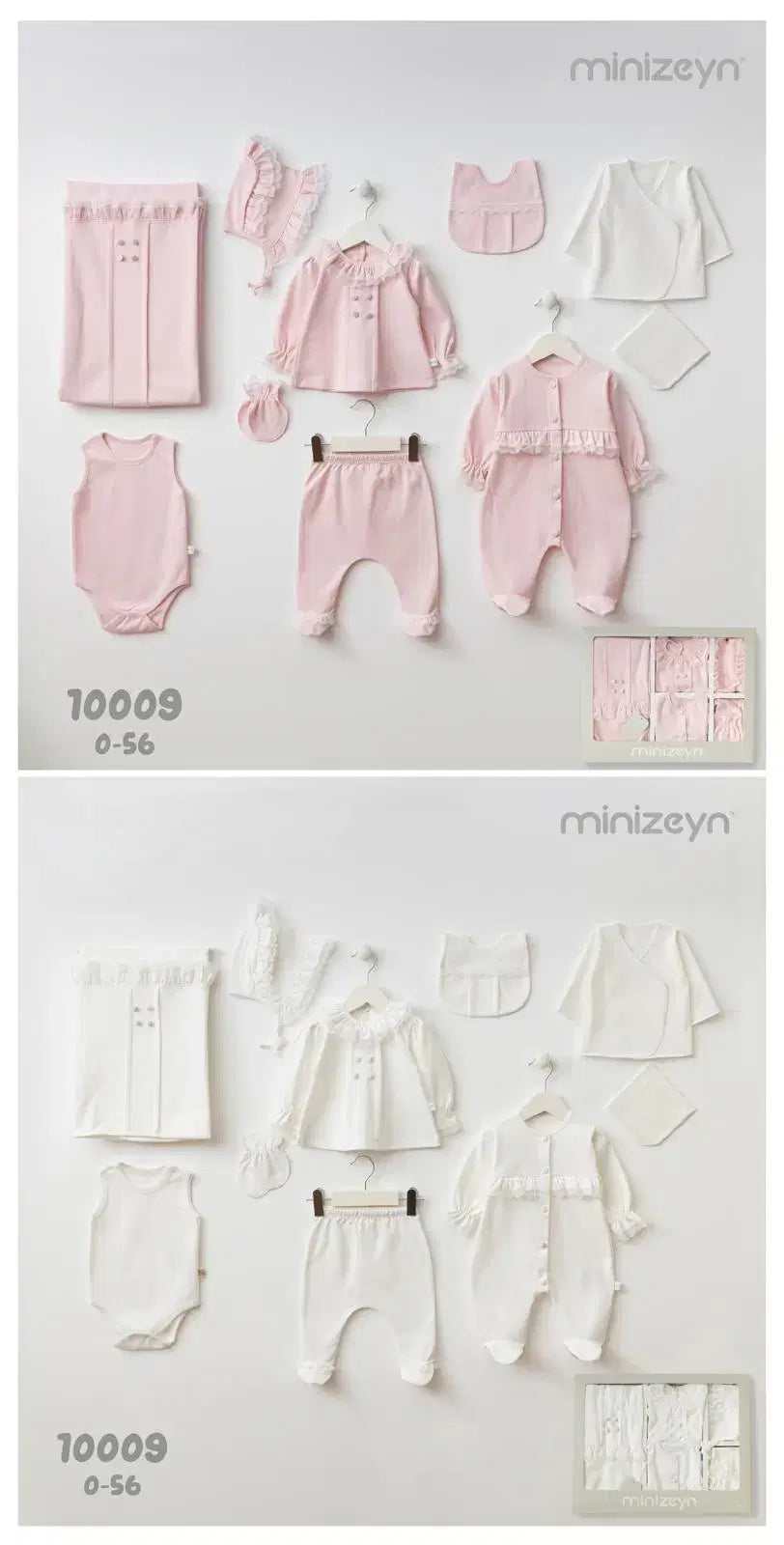MINIZEYN Kız Bebek – Yeni Doğan (0–3 Ay)