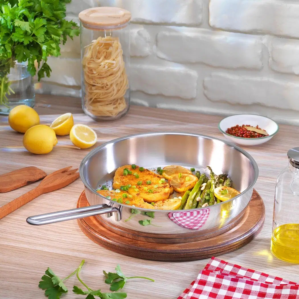 SCHAFER Held Çelik Inox Tava 28cm - 1 Parça
