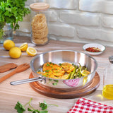 SCHAFER Held Çelik Inox Tava 28cm - 1 Parça