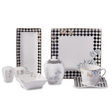 KORKMAZ Link Collection 28 Parça Kare Kahvaltı Takımı - A8573