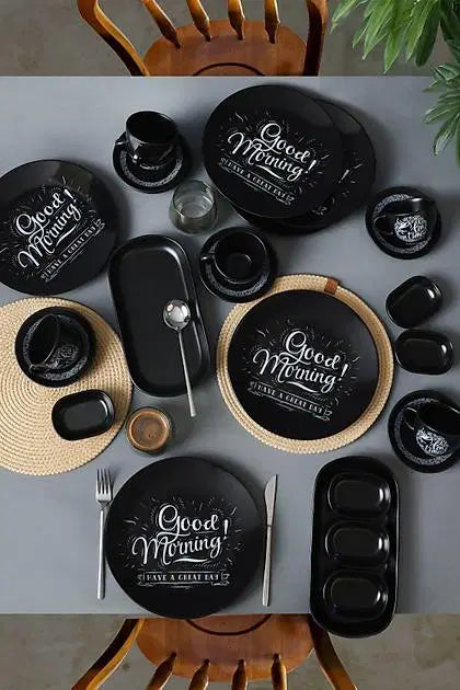 KERAMIKA Good Morning Çeyiz Seti 26 Parça 6 kişilik