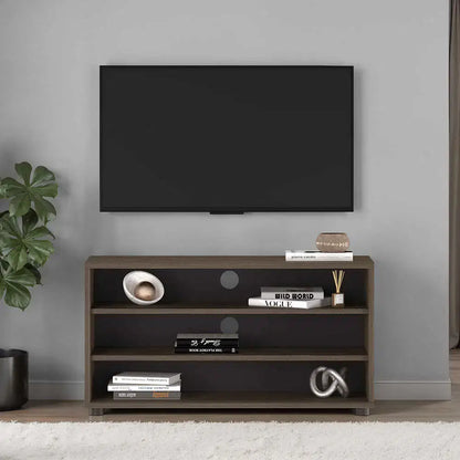 ADORE Flat Line 3 Bölmeli Tv Sehpası - Latte 90x48x35 cm