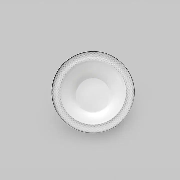 NEHIR Camelia Platin Yaldizli - 28 Parça Porselen Yemek Takımı