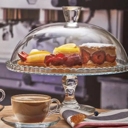 PAŞABAHÇE 95200 Patisserie Ayaklı Kapaklı Fanus - 32 cm
