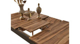 FLYMOB Çırağan Ceviz Yemek Odası %100 MDF
