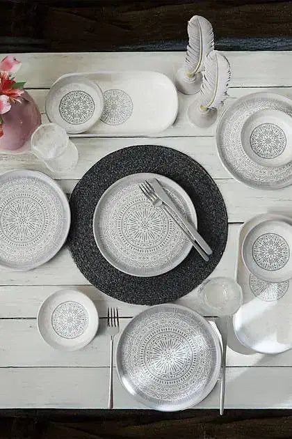KERAMIKA Stone Kahvaltı Takımı 10 Parça 4 kişilik 21426-27