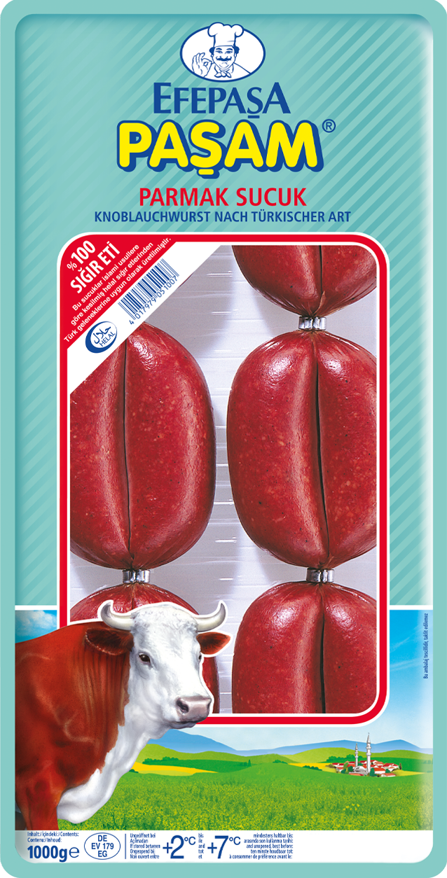 EFEPAŞA Paşam Parmak Sucuk - Acılı 1KG