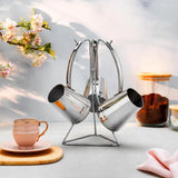 SCHAFER Fabian 3'lü Çelik Inox Cezve Seti - 4 Parça