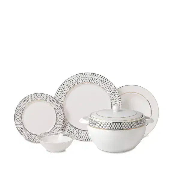 KORKMAZ Perla Collection 60 Parça Yemek Takımı A8362