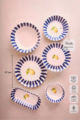PEROTTI Limone Blu - 27 Parça Yemek Takimi