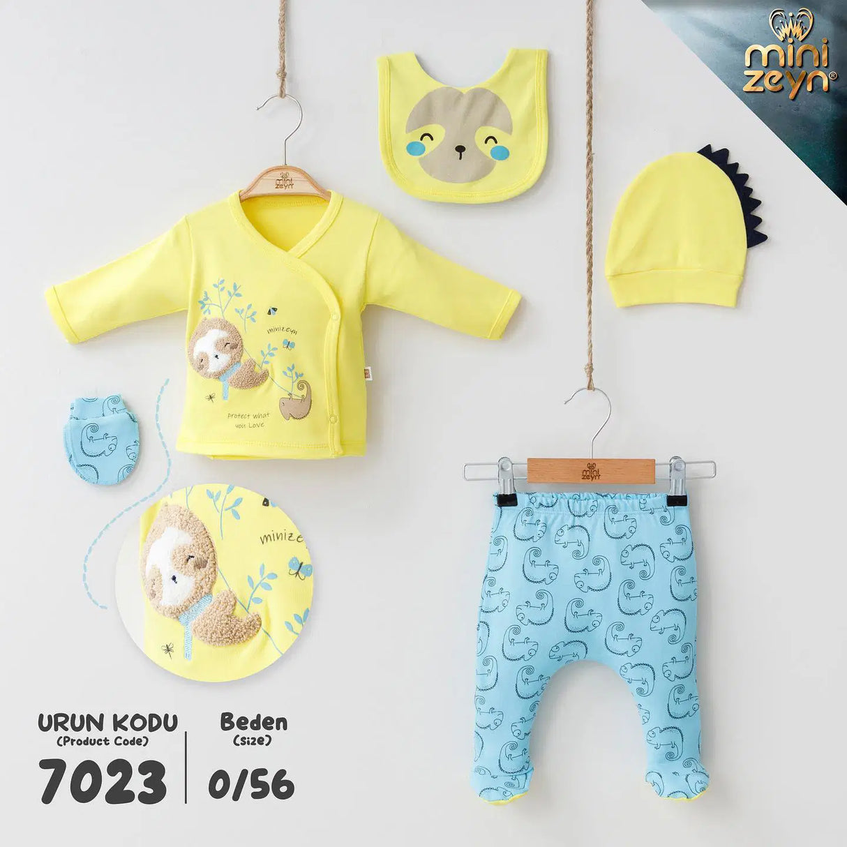 MINIZEYN Erkek Bebek - Yeni Doğan (0-3Ay)