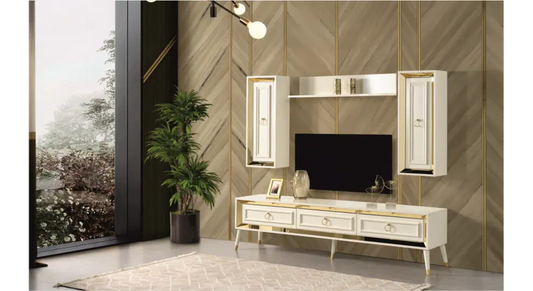 FLYMOB Rose Gold Tv Ünitesi