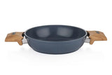SCHAFER Fiesta Siyah Seramik Sahan - 20cm