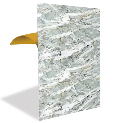 FLYBAT Yeşil Agat Mermer Desenli Panel Pvc