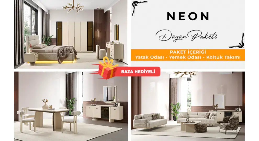 FLYMOB Neon Düğün Paketi