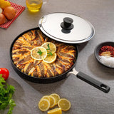 SCHAFER Fish Pan Kapaklı Balık Tavası 32cm - 2 Parça