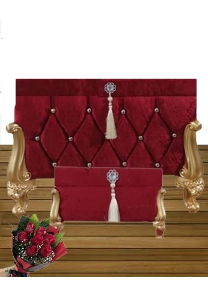 SONEM Ceyiz Sandık Nişan Bohça Damat Gelin Sandığı 2'li