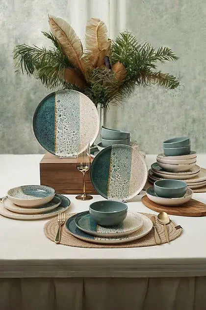 KERAMIKA Colored Yemek Takımı 24 Parça 6 Kişilik 19781