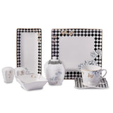 KORKMAZ Link Collection 28 Parça Kare Kahvaltı Takımı - A8573