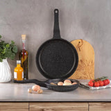 SCHAFER Famos XL Döküm Gri Tava Seti - 2 Parça
