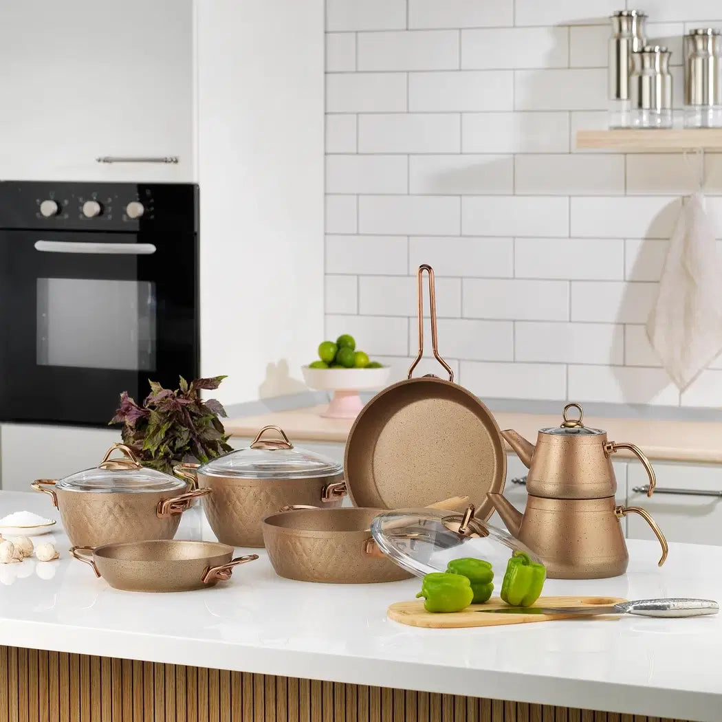SCHAFER New Range Çeyiz Seti 11 Parça - Bakır