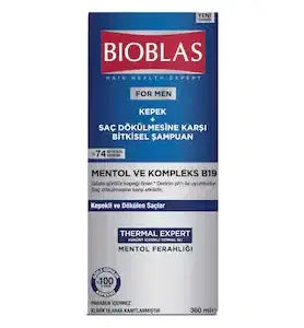 BIOBLAS Kepek Önleyici Erkek Şampuan - 360ml