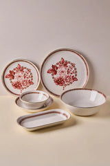 PEROTTI Danish Altın yaldızlı Stoneware - 27 Parça Yemek Takimi