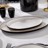 SCHAFER Adel Siyah Yemek Takımı - 56 Parça