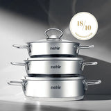 NEHIR Deluxe 106 Parça Paslanmaz Çelik Çeyiz Seti