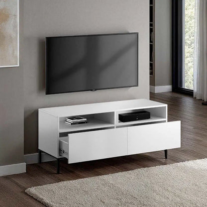 ADORE Roma Çekmeceli Tv Ünitesi-Mat Lake Beyaz 120x53x43 cm