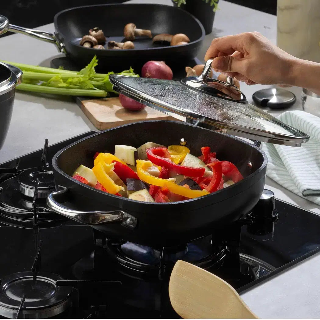 SCHAFER Gastronomie Master Granit Basık Tencere - 24cm