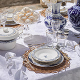 SCHAFER Tılsım Lace Lacivert Yemek Takımı - 60 Parça