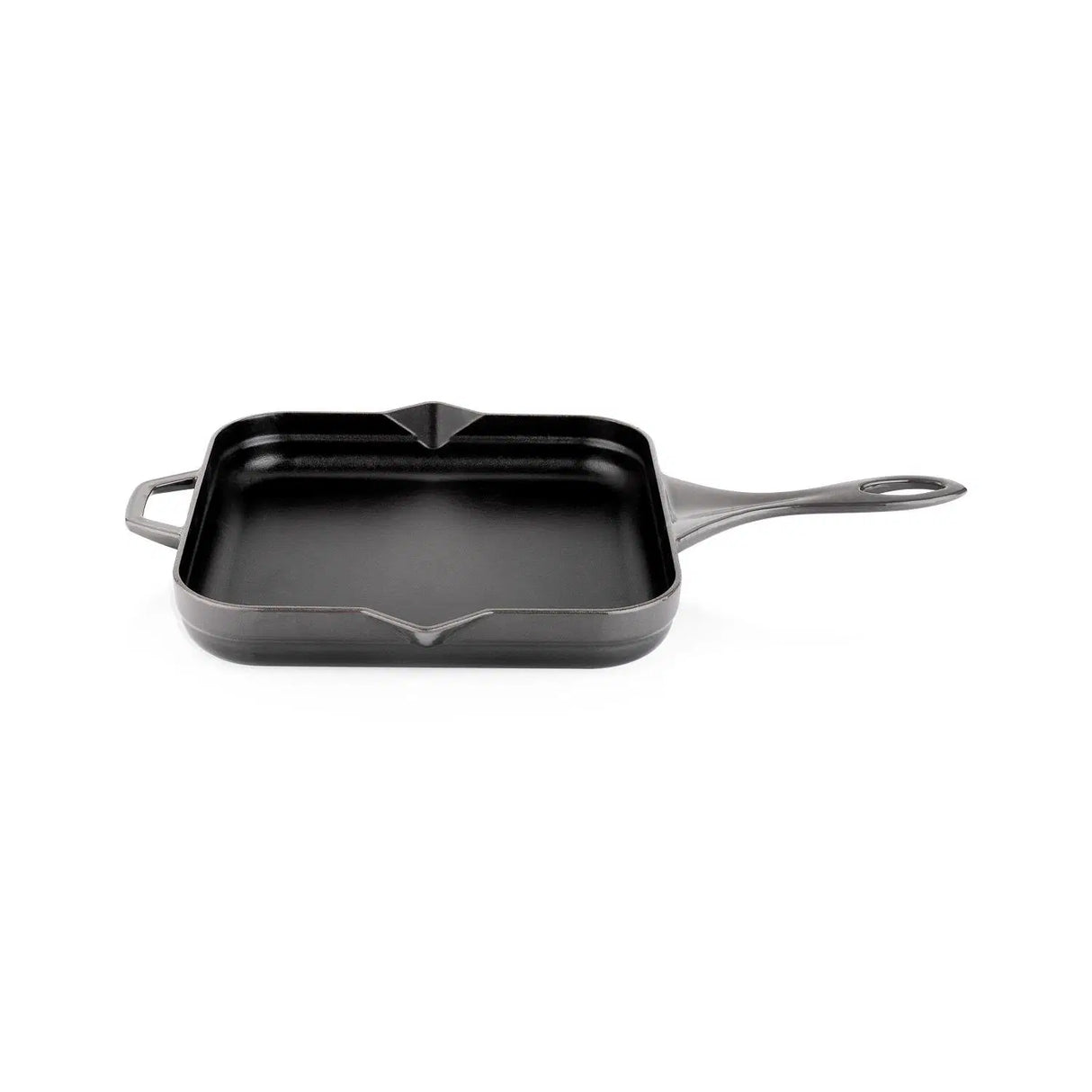 SCHAFER Guss Chef Döküm Kare Kızartma Tavası 28x28cm - Gri