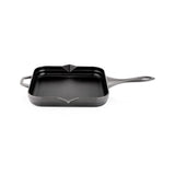 SCHAFER Guss Chef Döküm Kare Kızartma Tavası 28x28cm - Gri