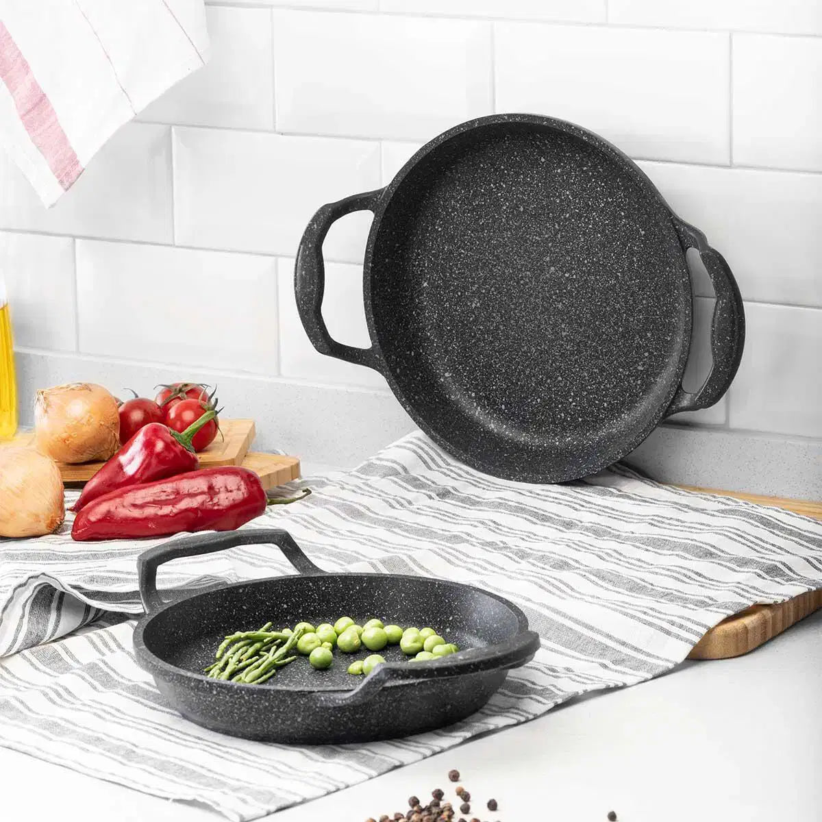Aryıldız Cast-Alu 2 Parça Sahan Seti 18-20 cm Coldstone