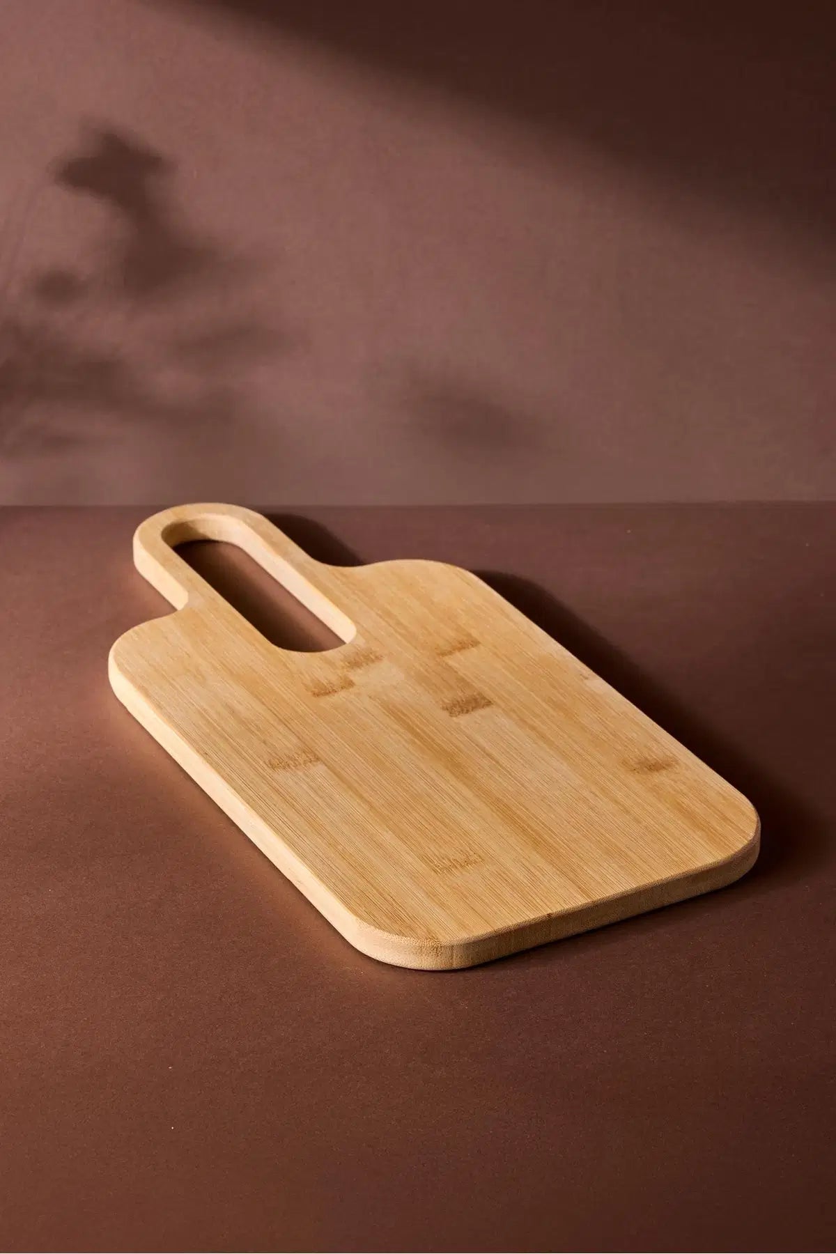PEROTTI Holo Bambu Kesme Tahtası 40x19 cm Oval Saplı Ergonomik