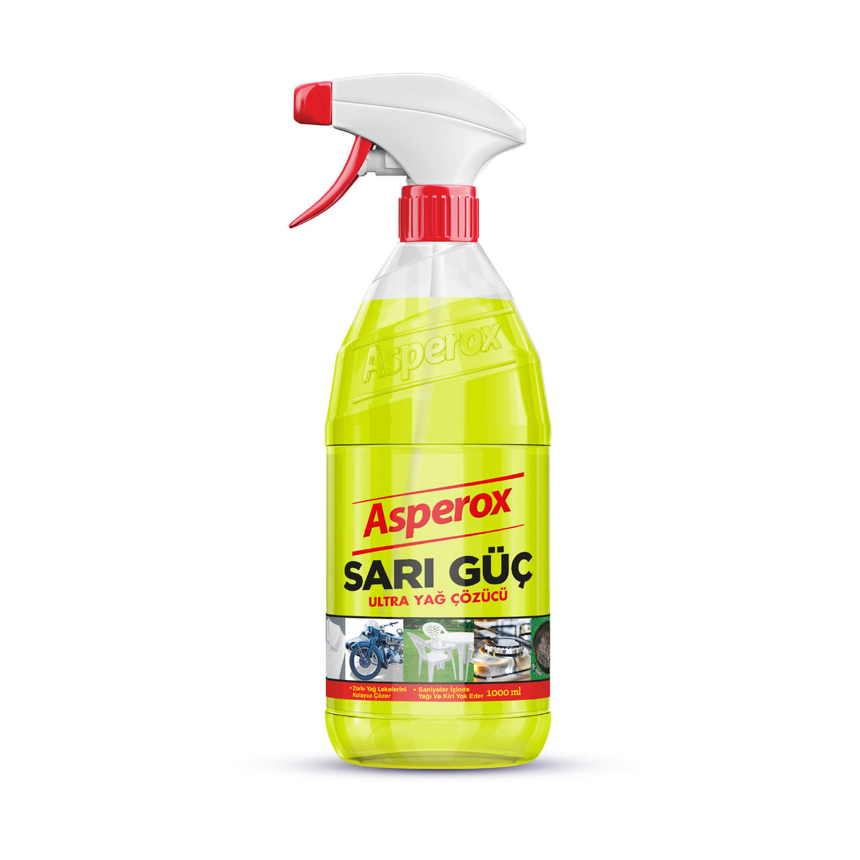Asperox Sarı Güç Sprey 1 L