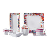 KORKMAZ Link Collection 28 Parça Kare Kahvaltı Takımı - A8568