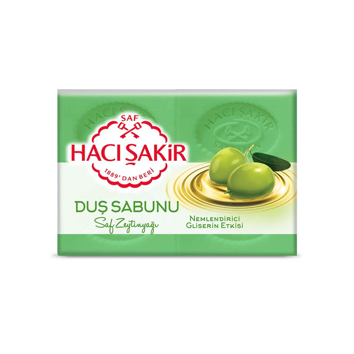 HACI ŞAKİR Zeytinyağlı Sabun - 4x125g