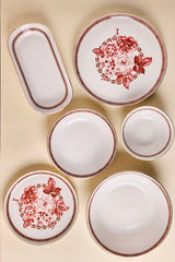 PEROTTI Danish Altın yaldızlı Stoneware - 27 Parça Yemek Takimi