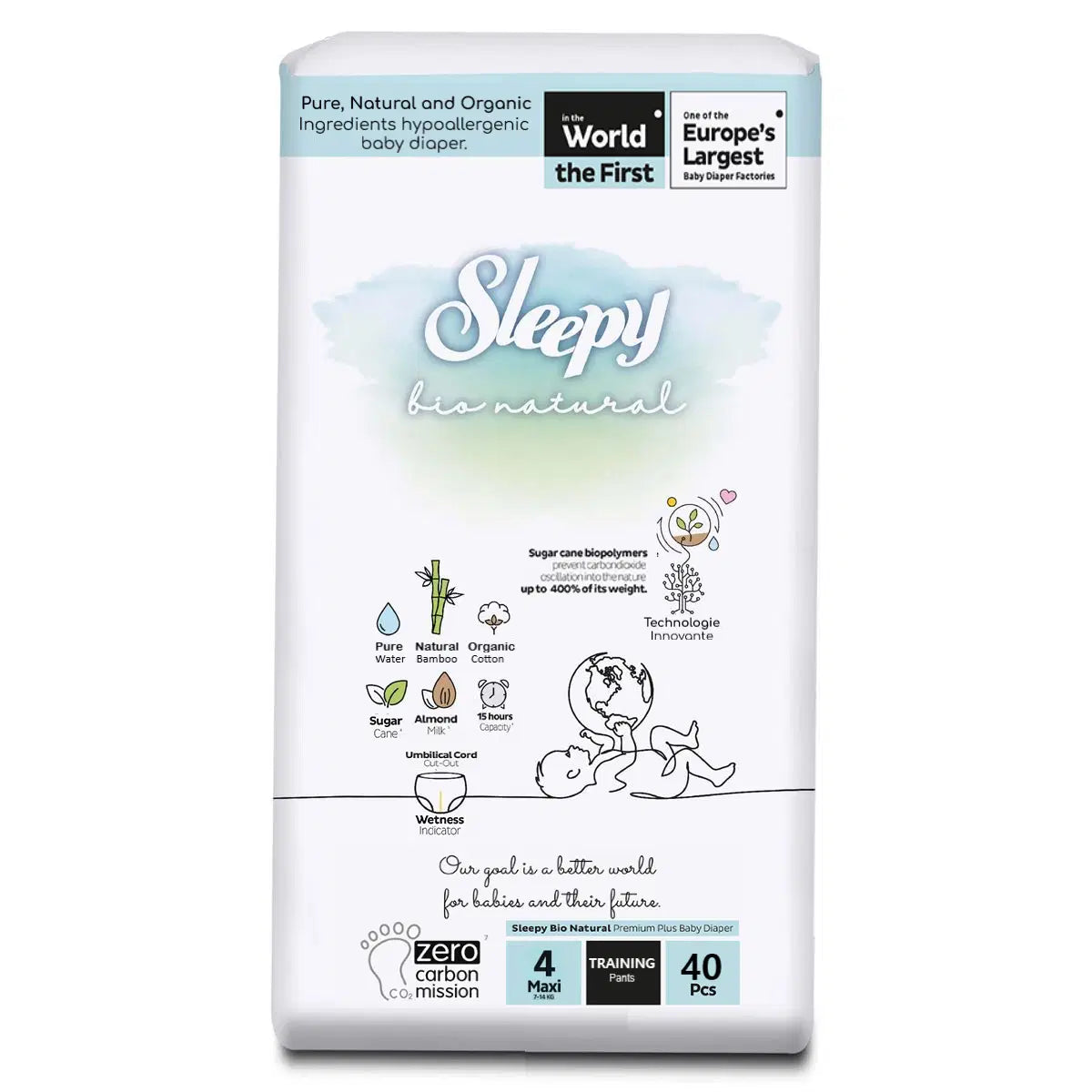 SLEEPY BIO Natural Bebek Bezi  T4 - 40