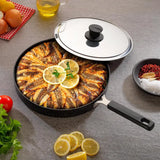 SCHAFER Fish Pan Kapaklı Balık Tavası 32cm - 2 Parça