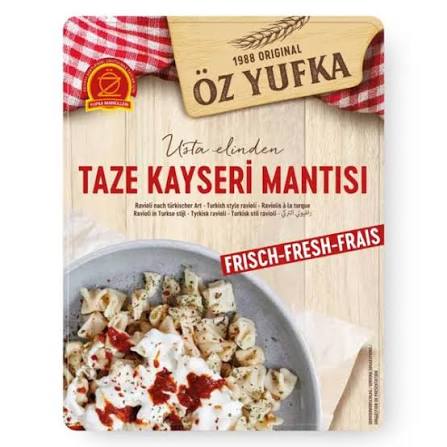 ÖZ YUFKA Taze Kayseri Mantisi 500 gr
