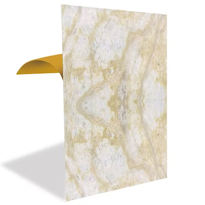 FLYBAT Bej Mermer Desenli Pvc Panel