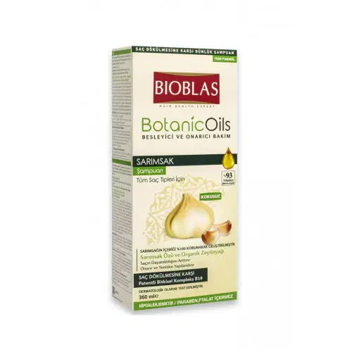 BIOBLAS Sarımsakli Dokulmeye Karşi Şampuan - 500ml