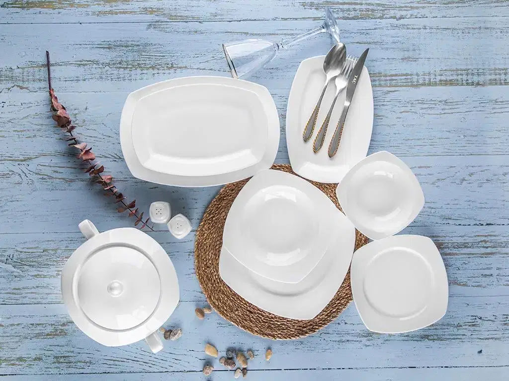 TAC EV Minima 12 Kişilik Yemek Takımı - 55 Parça