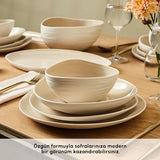 Karaca Red Carpet Earth Collection Rise 55 Parça 12 Kişilik Yemek Takımı