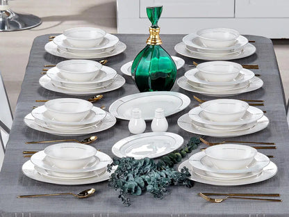 TAC EV Eliza Noya Gold 12 Kişilik Yemek Takımı  - 53 Parça