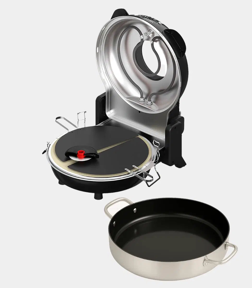 ERATEC Elektrikli Pizza Taş Fırını SET PM-27 – Komple Set